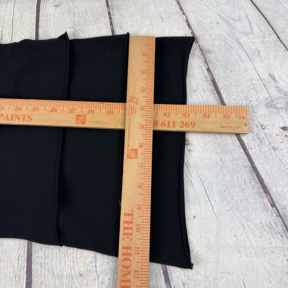 Matilda Jane XL Black Wide Leg Pants Artsy Boho Tiered Hem Relaxed Pull On - Picture 11 of 11